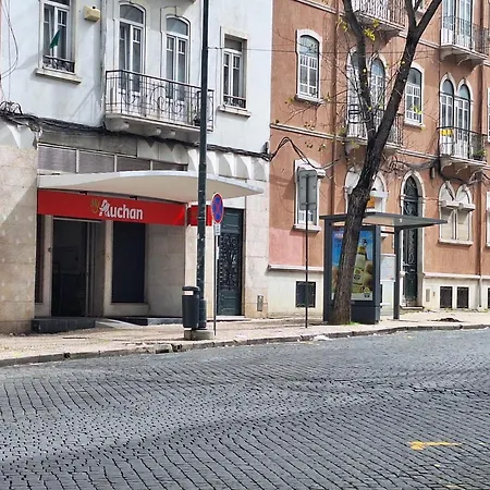 Διαμέρισμα T1 Totalmente Equipado Terraco Privado *